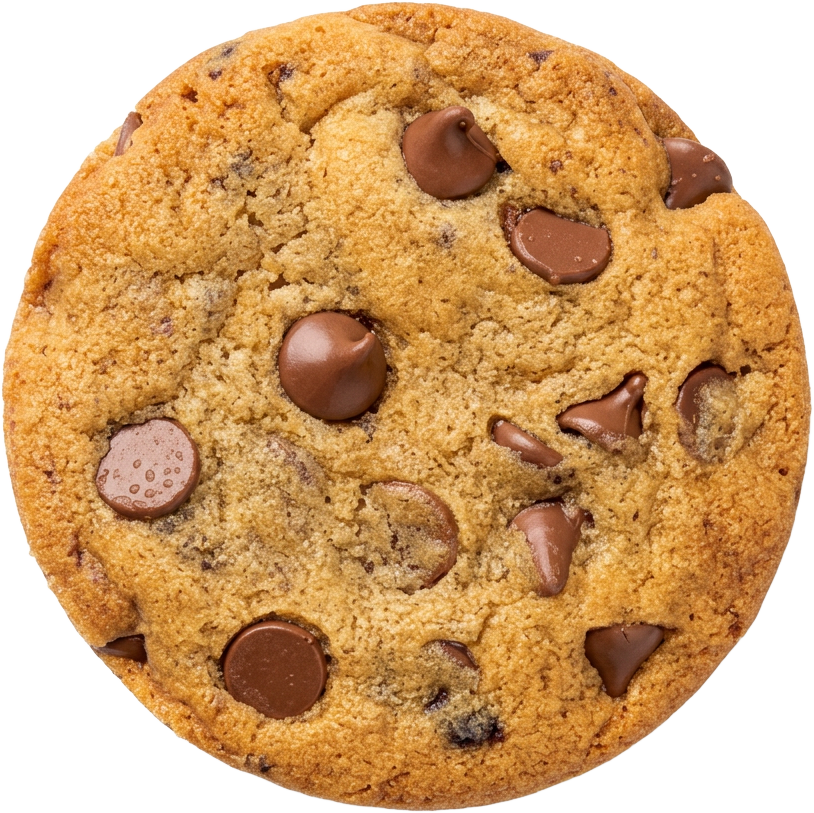 CHOCOLATE CHIP soft baked cookie