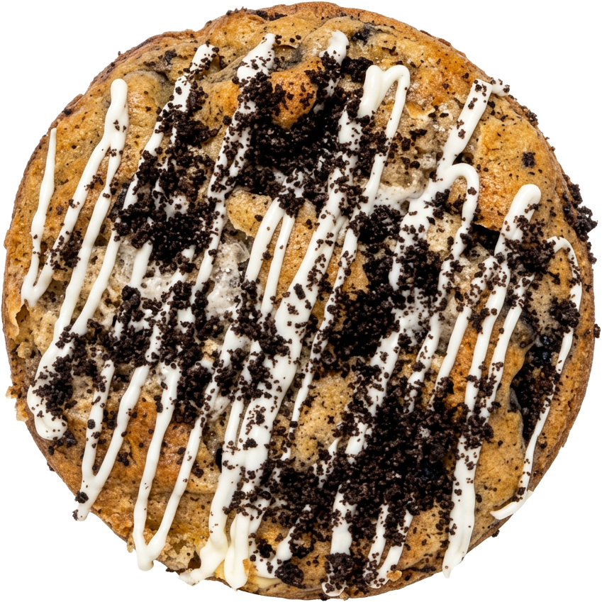 COOKIES N CREAM soft baked cookie